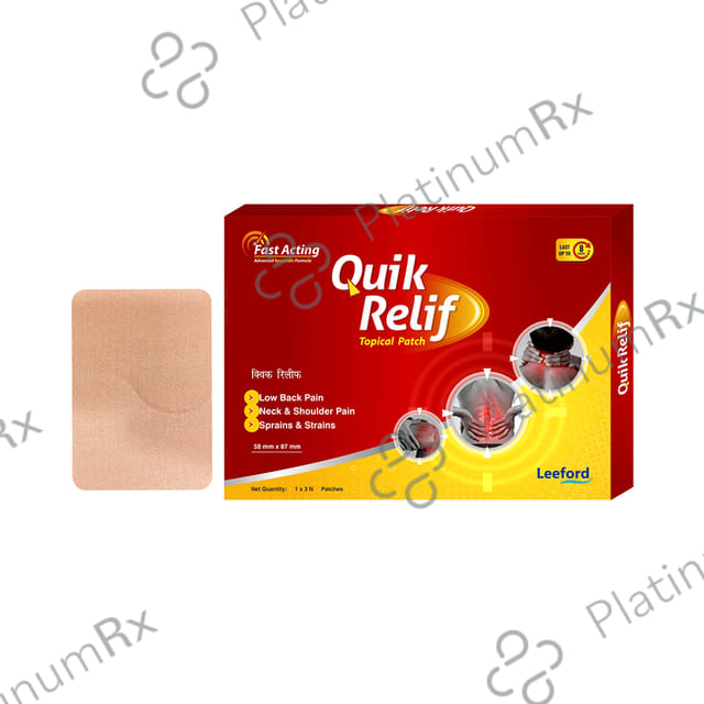 Leeford Quick Relief Topical Patch