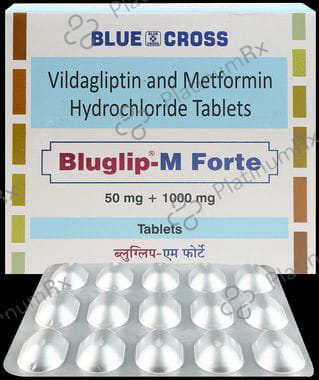 Bluglip M Forte 1000/50mg Tablet 15s