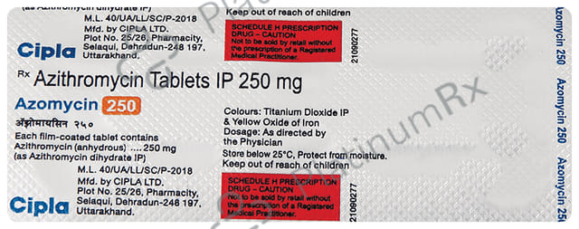 Azomycin 250 Tablet