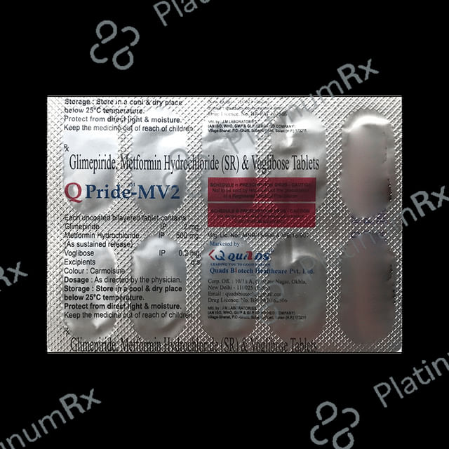 QPride MV2/500/0.2mg Tablet SR 10s