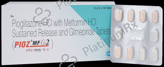 Pioz MF G2 2/500/15mg Tablet SR 10s