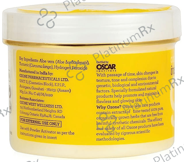 Ozone Instant Glo Bleach Cream 250 gm