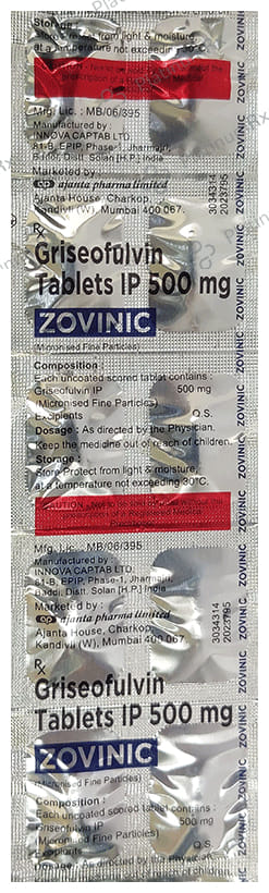 Zovinic 500mg Tablet