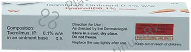 Loprolif 0.1% Ointment 30gm