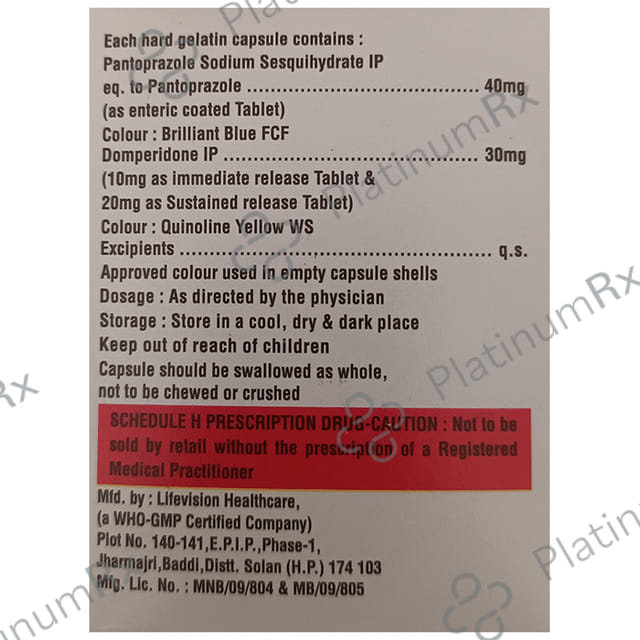 Leopep DSR 30/40mg Capsule 10s