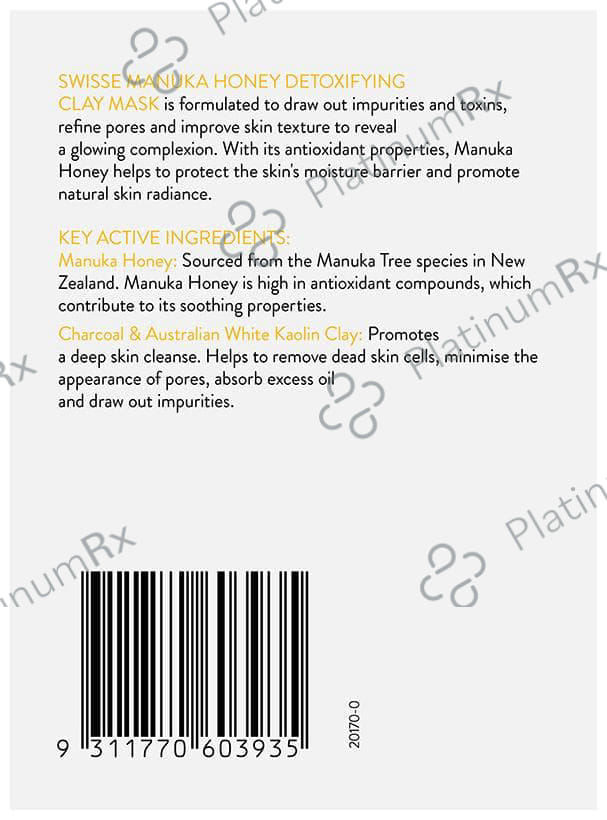 Swisse Skincare Manuka Honey Detoxifying Clay Mask