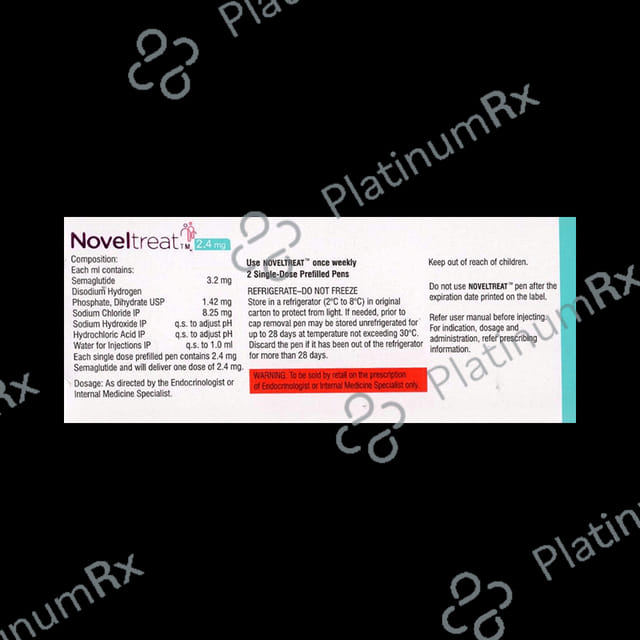 Noveltreat 2.4mg Prefilled Pen Injection 0.75ml