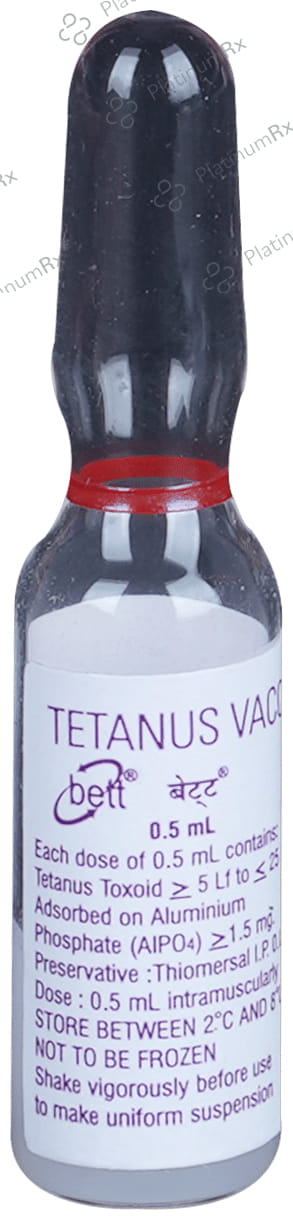 Bett Vaccine Injection 1X0.5ml
