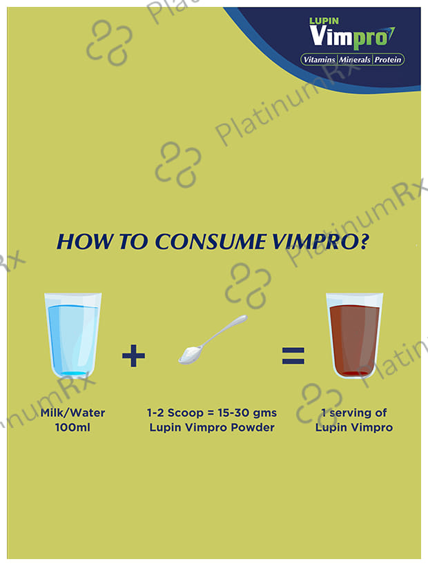Vimpro Vanilla Powder 400gm