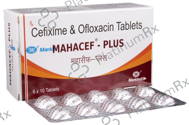Mahacef Plus 200/200mg Tablet 10s