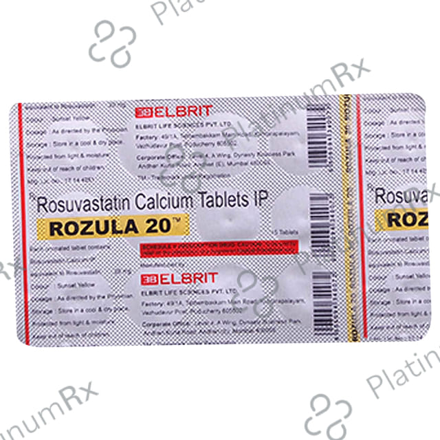 Rozula 20mg Tablet 10s