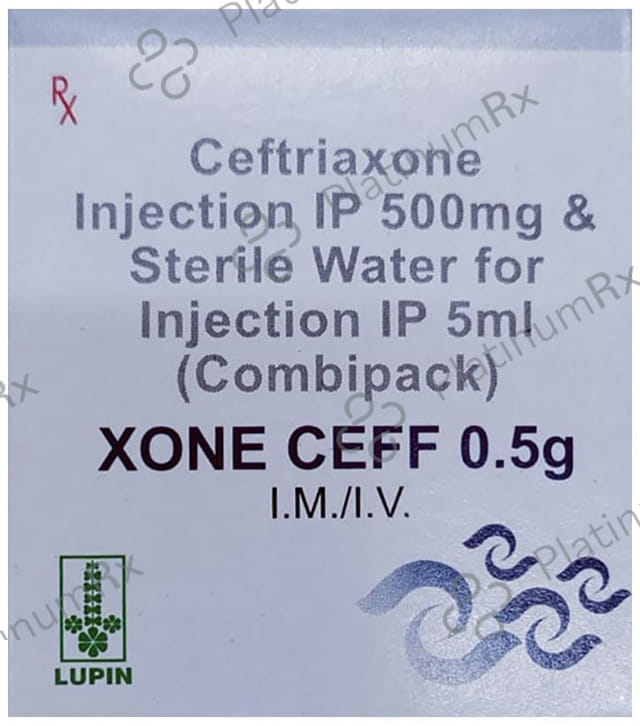 Xone Ceff 500mg Injection