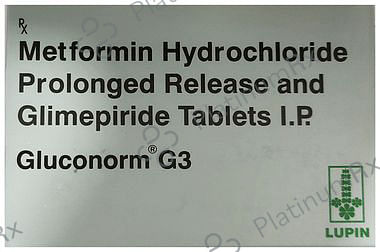 Gluconorm G 3/500mg Tablet PR 15s