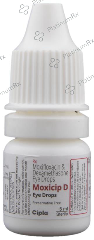 Moxicip D Eye Drop 5ml