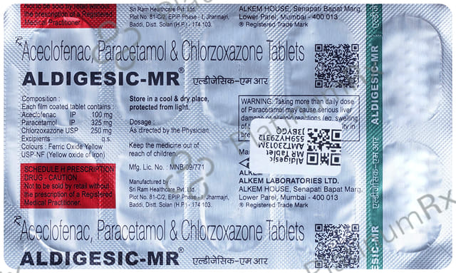 Aldigesic MR Tablet 10s