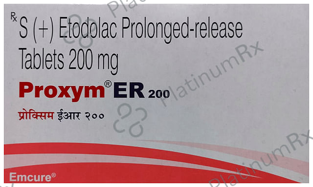 Proxym ER 200mg Tablet 15s