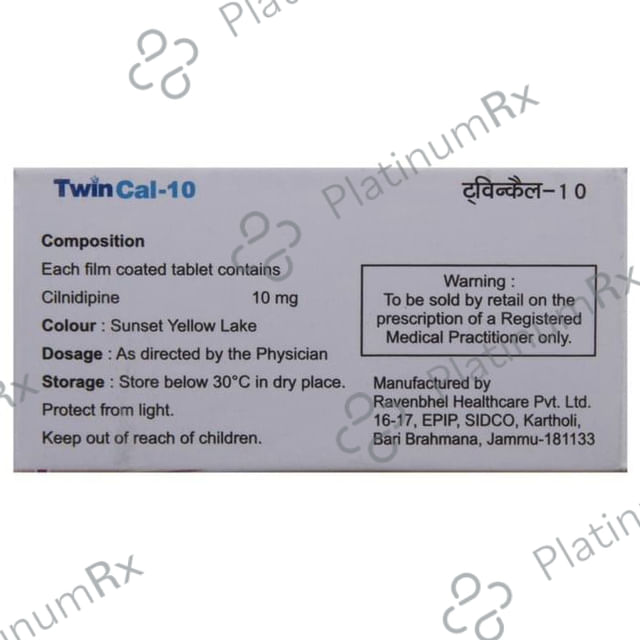 Twincal 10mg Tablet 10s