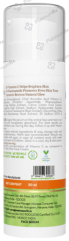 Mamaearth Vitamin C Daily Glow Face Serum