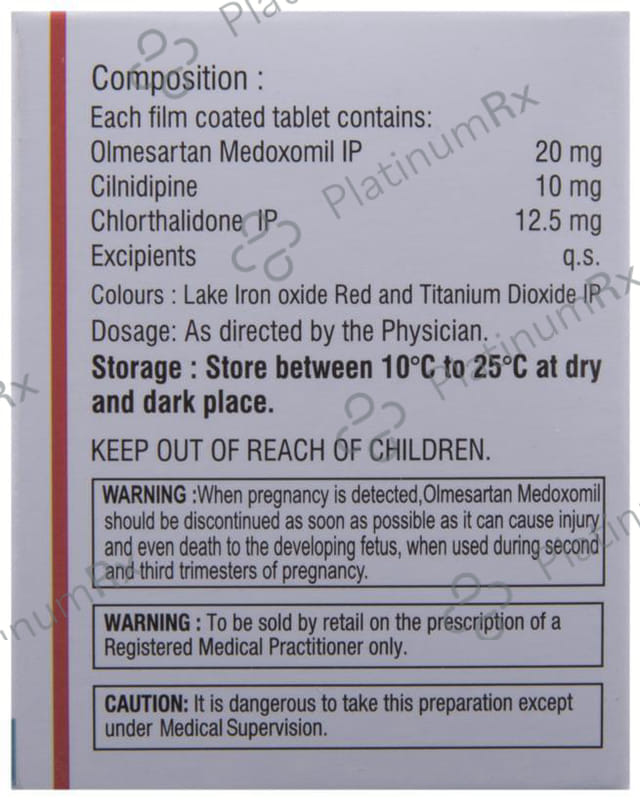 Olmin Trio 12.5/10/20mg Tablet 10s