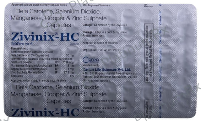 Zivinix HC Capsule 30s