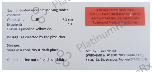 Olnafine MD 7.5mg Tablet 10s