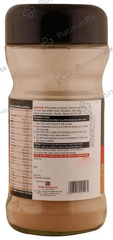 B Protin Dry Fruit Dutch Chocolate Flavour Powder 200gm 