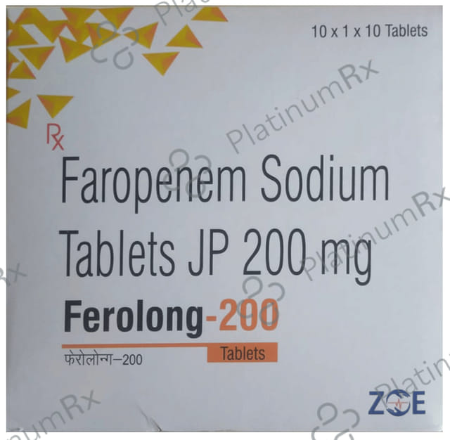 Ferolong 200mg Tablet 10s