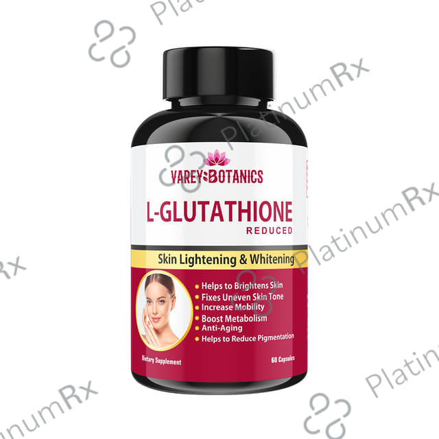 Varey Botanics L-Glutathione (Reduced) for Healthy Skin - Capsule