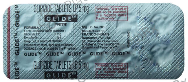 Glide 5mg Tablet 10s