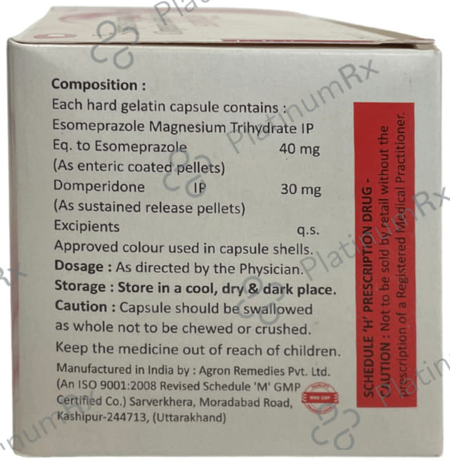 Esdovi DSR 30/40mg Capsule 10s