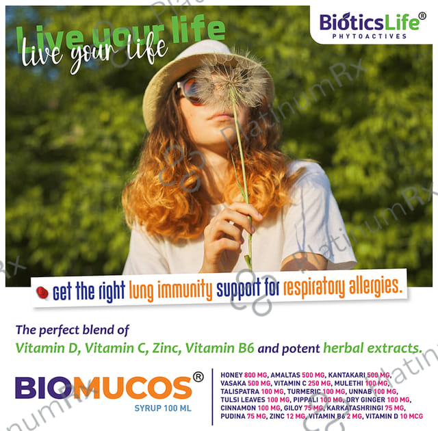 BioticsLife Biomucos Syrup