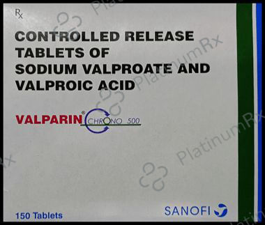 Valparin Chrono 500mg Tablet CR 15s