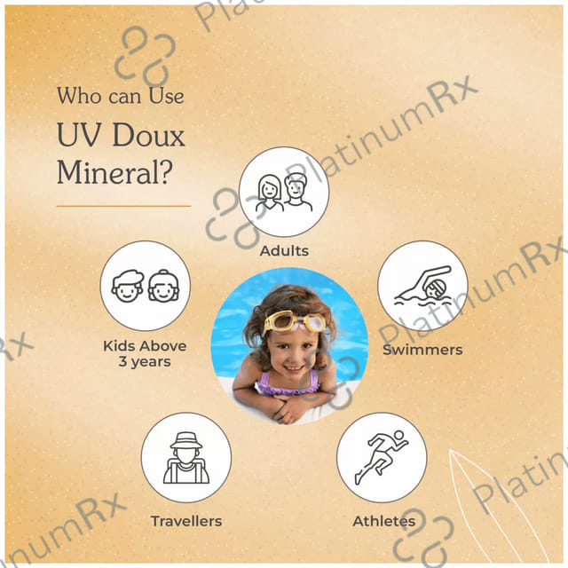 Uv Doux Mineral SPF 50 Gel 30gm