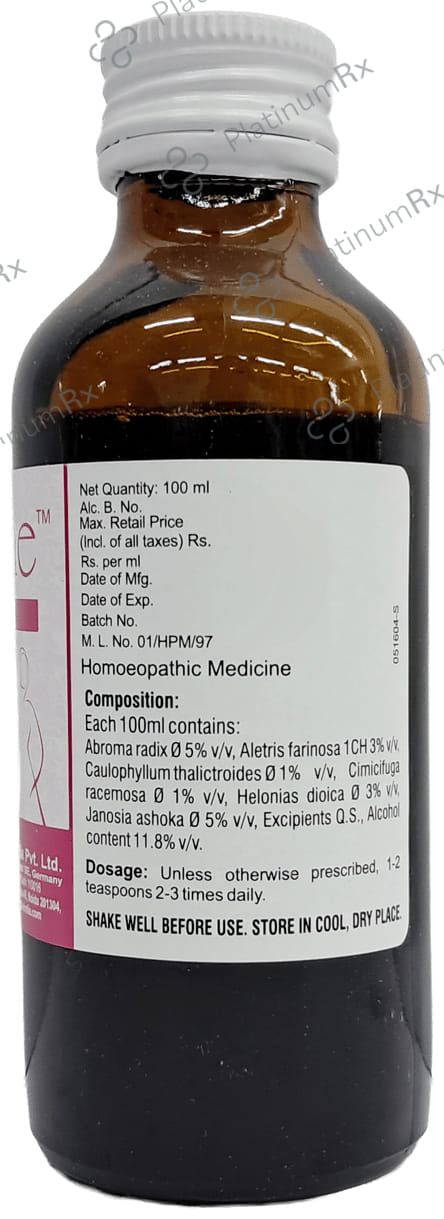 Dr Willmar Schwabe India Hertone Syrup Sugar Free