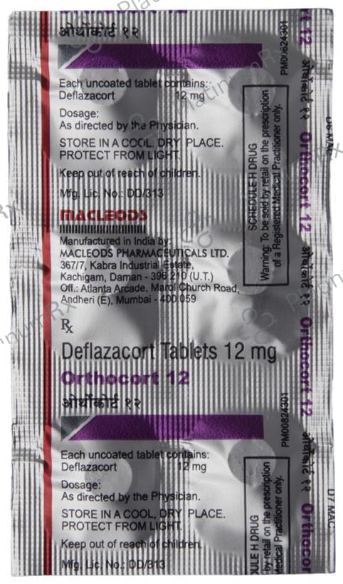 Orthocort 12 Tablet