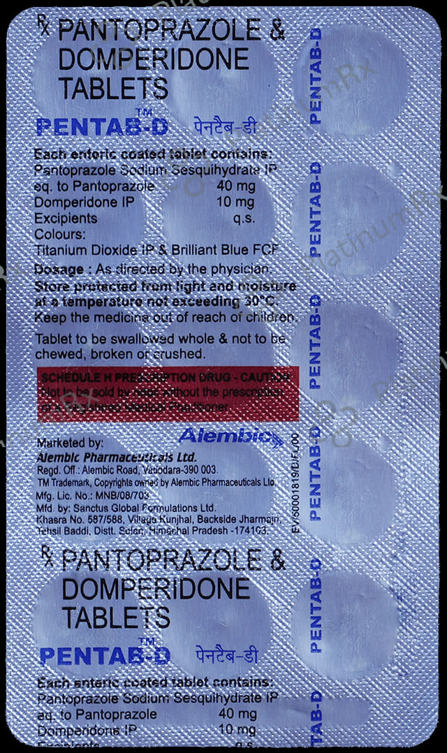 Pentab-D Tablet 15 Tablet