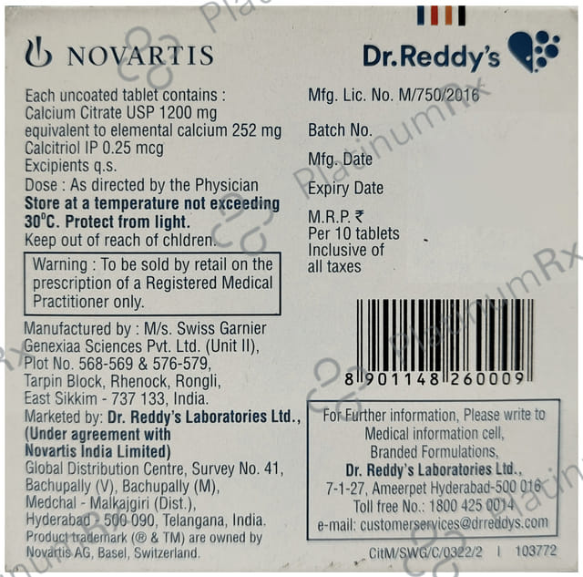 Citro Macalvit Tablet
