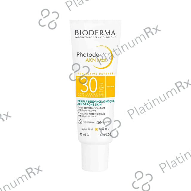 Bioderma Photoderm AKN SPF 30 Mat SunscreenLotion 40ml
