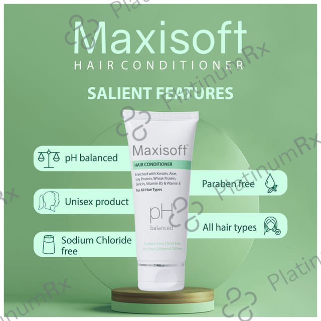 Maxisoft Hair Conditioner (100ml Each) 4 Tubes