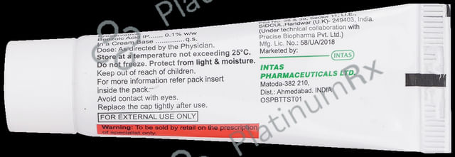 Tigotreat 1% Cream 10gm