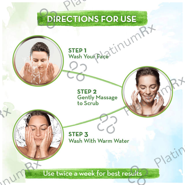 Mamaearth Vitamin C Face Scrub - Paraben & SLS-Free - For All Skin Types