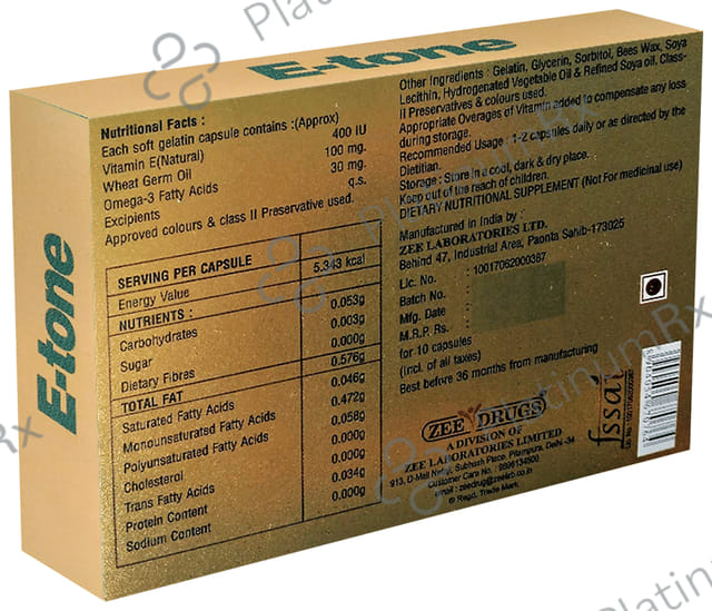 E Tone Capsule 10s