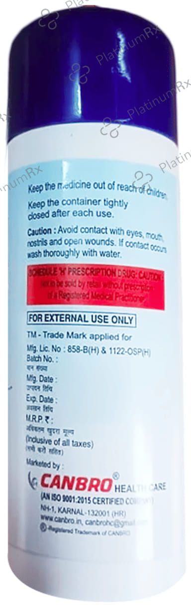 Cantil Dusting Powder