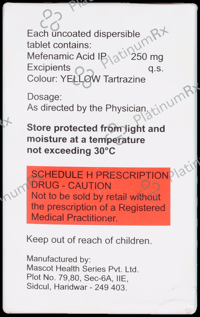 Almefkem 250mg Tablet