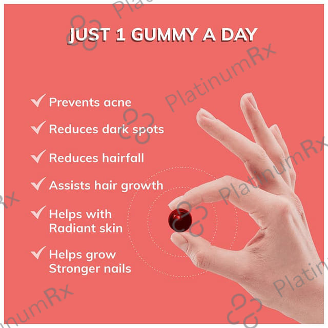 Sova Inner Beauty Probiotics Gummies for Skin, Hair & Nails Sugar Free