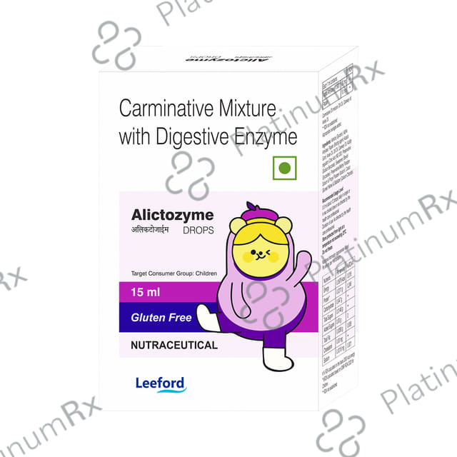 Alictozyme Oral Drops Gluten Free