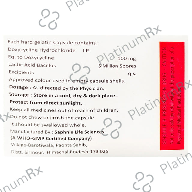 Dxl 100mg/5M Capsule 10s