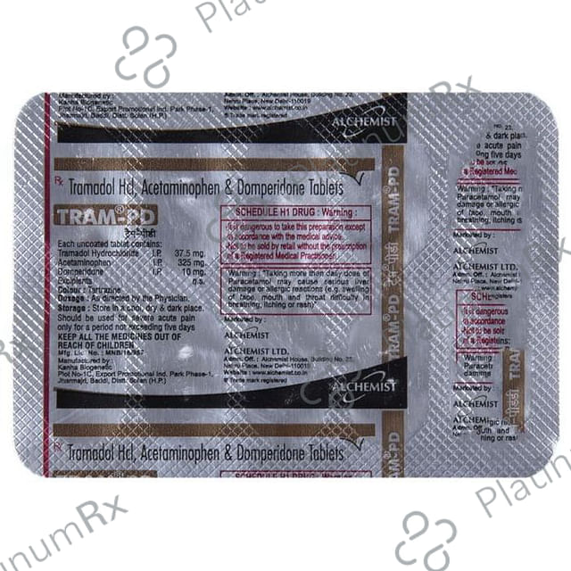 Tram P 325 mg/37.5 mg Tablet