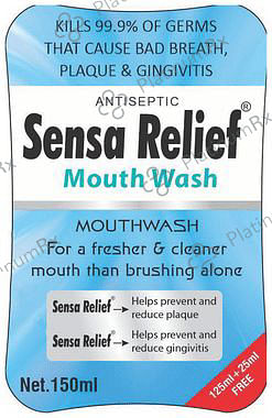 Sensa Relief Antiseptic Mouth Wash