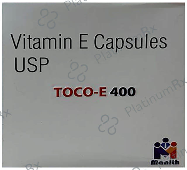 Toco E 400 Capsule 10s